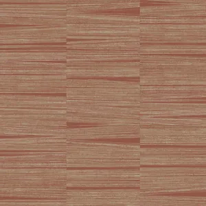 York Wallcoverings Line Stripe wallpaper, color Brick, SKU OI0662