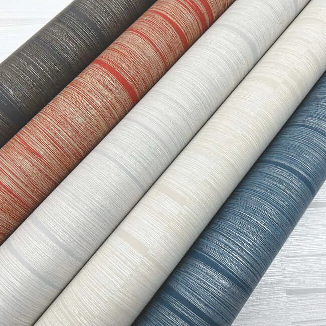 York Wallcoverings Line Stripe - Brick Wallpaper | Buy Online York Wallcoverings Line Stripe wallpaper, color Brick, SKU OI0662