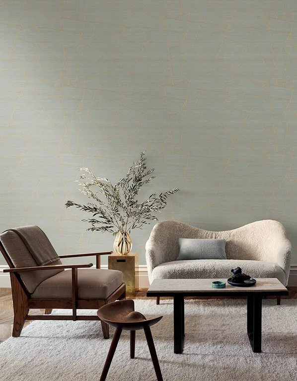 York Wallcoverings Lisle wallpaper, color Lake, SKU SI6821