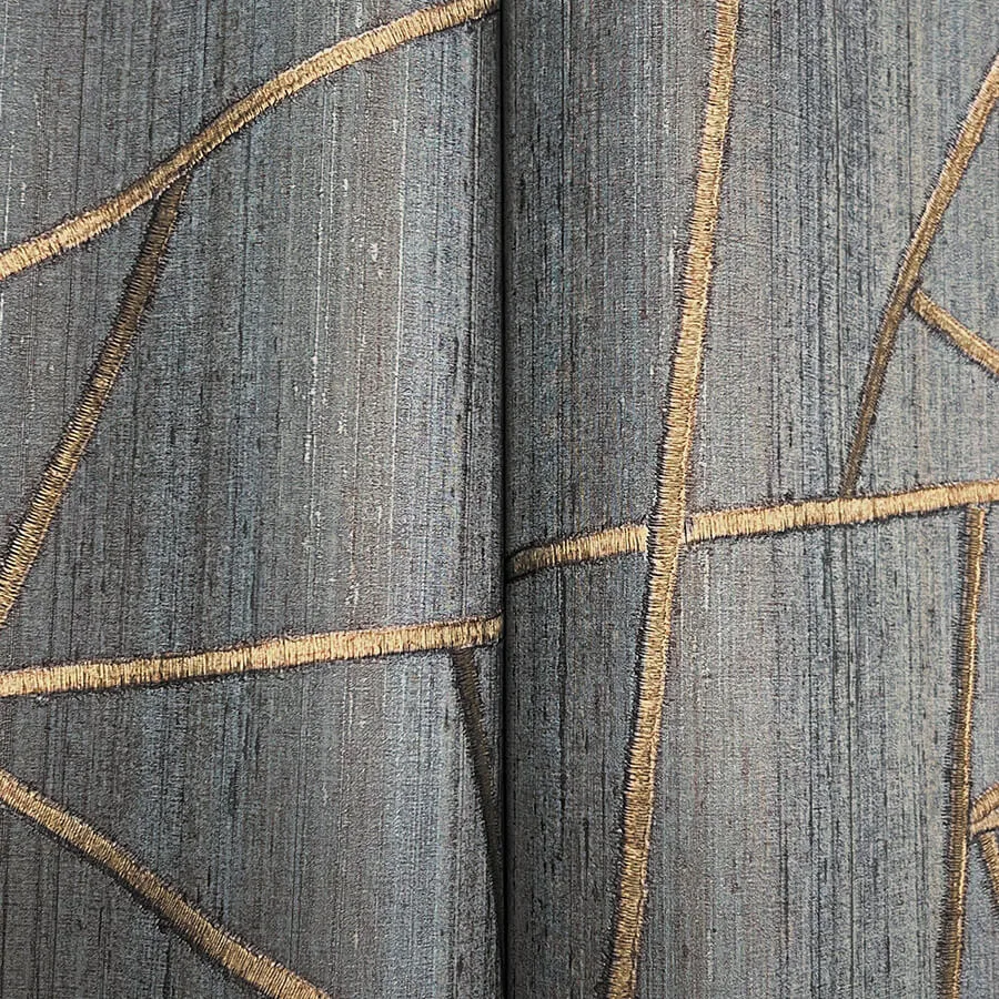 York Wallcoverings Lisle - Sapphire Wallpaper | Buy Online York Wallcoverings Lisle wallpaper, color Sapphire, SKU SI6820