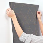 York Wallcoverings Lisle - Sapphire Wallpaper | Buy Online York Wallcoverings Lisle wallpaper, color Sapphire, SKU SI6820