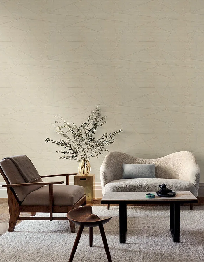York Wallcoverings Lisle wallpaper, color Toasted Almond, SKU SI6822