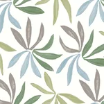 York Wallcoverings Little Garden wallpaper, color Alpine & Sky & Silver, SKU ZM2813