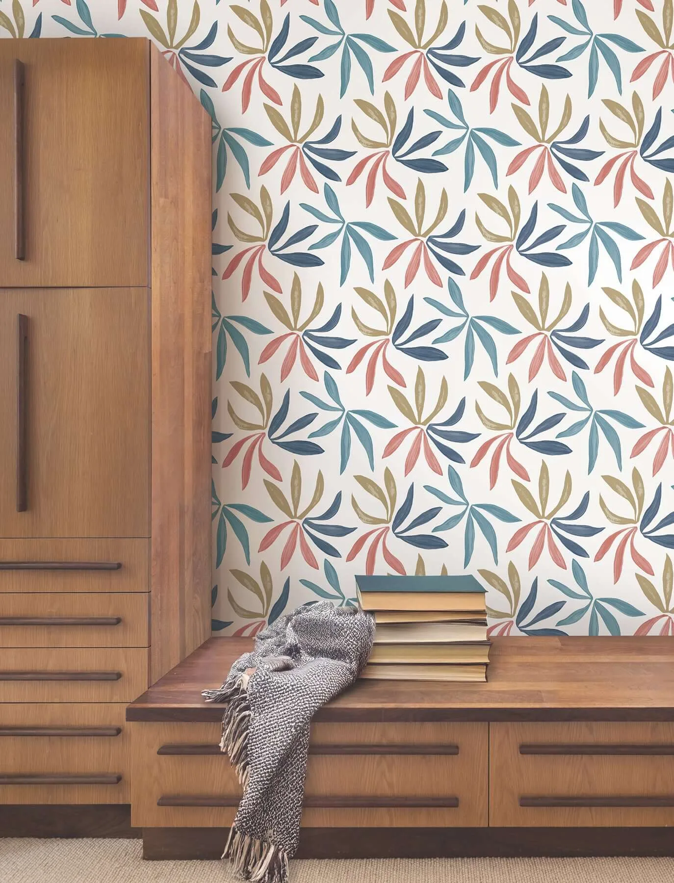 York Wallcoverings Little Garden wallpaper, color Multicolor, SKU ZM2811