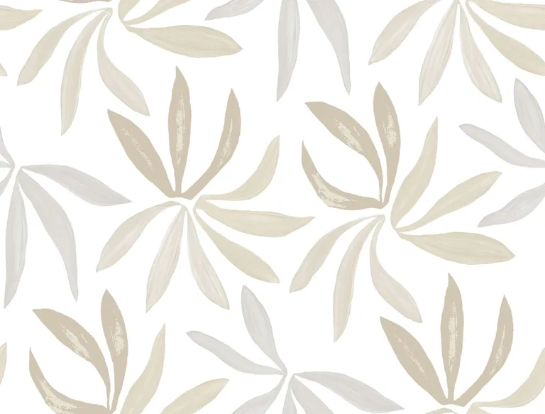 York Wallcoverings Little Garden wallpaper, color Neutral & Pearl, SKU ZM2815