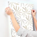 York Wallcoverings Little Garden wallpaper, color Neutral & Pearl, SKU ZM2815