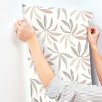 York Wallcoverings Little Garden wallpaper, color Nude & Blush, SKU ZM2814