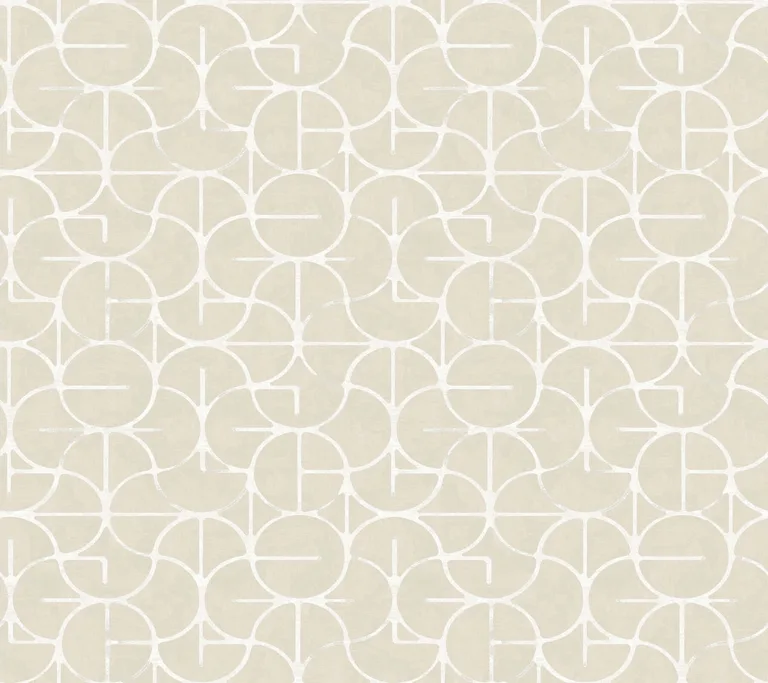 York Wallcoverings Looking Glass wallpaper, color Beige, SKU FM1103
