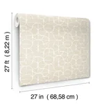 York Wallcoverings Looking Glass - Beige Wallpaper | Buy Online York Wallcoverings Looking Glass wallpaper, color Beige, SKU FM1103