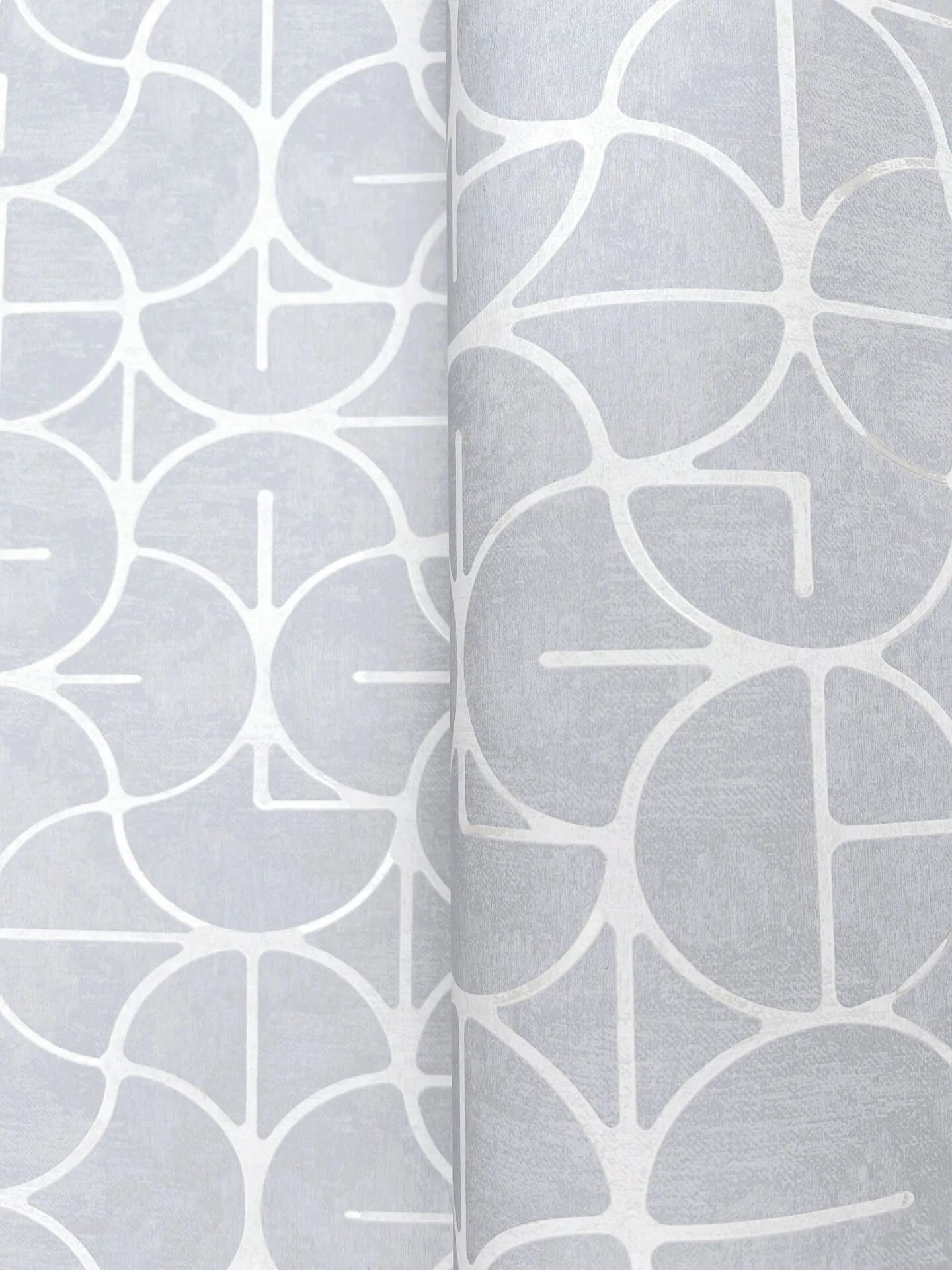 York Wallcoverings Looking Glass - Chambray Wallpaper | Buy Online York Wallcoverings Looking Glass wallpaper, color Chambray, SKU FM1106