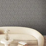York Wallcoverings Looking Glass - Charcoal Wallpaper | Buy Online York Wallcoverings Looking Glass wallpaper, color Charcoal, SKU FM1104