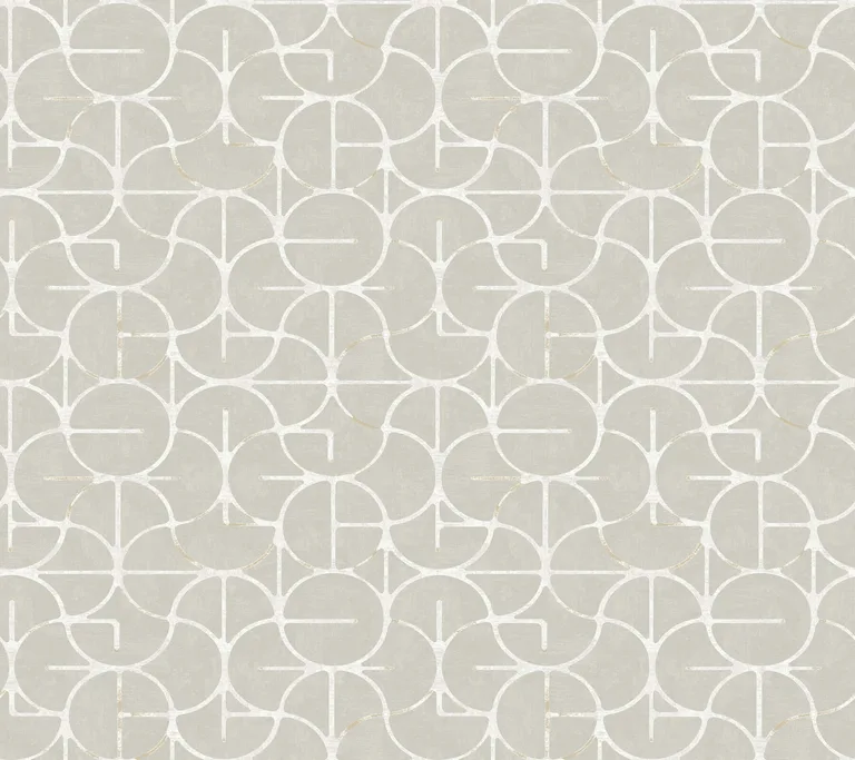 York Wallcoverings Looking Glass wallpaper, color Grey & Silver, SKU FM1102