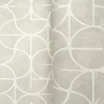 York Wallcoverings Looking Glass wallpaper, color Grey & Silver, SKU FM1102