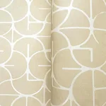 York Wallcoverings Looking Glass wallpaper, color Straw, SKU FM1101