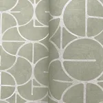 York Wallcoverings Looking Glass - Zest Wallpaper | Buy Online York Wallcoverings Looking Glass wallpaper, color Zest, SKU FM1105