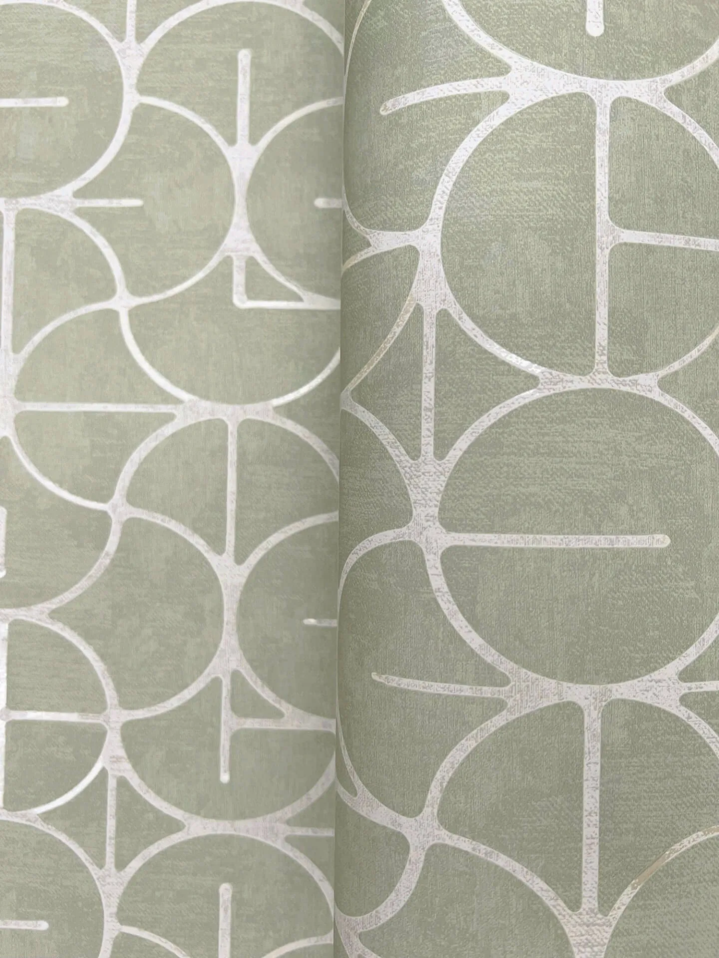 York Wallcoverings Looking Glass - Zest Wallpaper | Buy Online York Wallcoverings Looking Glass wallpaper, color Zest, SKU FM1105