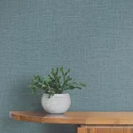York Wallcoverings Loom - Denim Wallpaper | Buy Online York Wallcoverings Loom wallpaper, color Denim, SKU SI26147