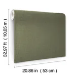 York Wallcoverings Loom wallpaper, color Forest, SKU SI26146