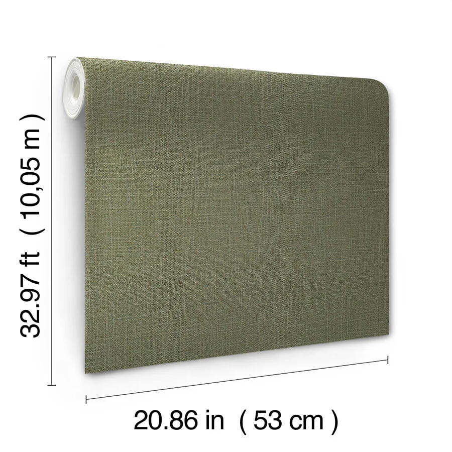 York Wallcoverings Loom wallpaper, color Forest, SKU SI26146