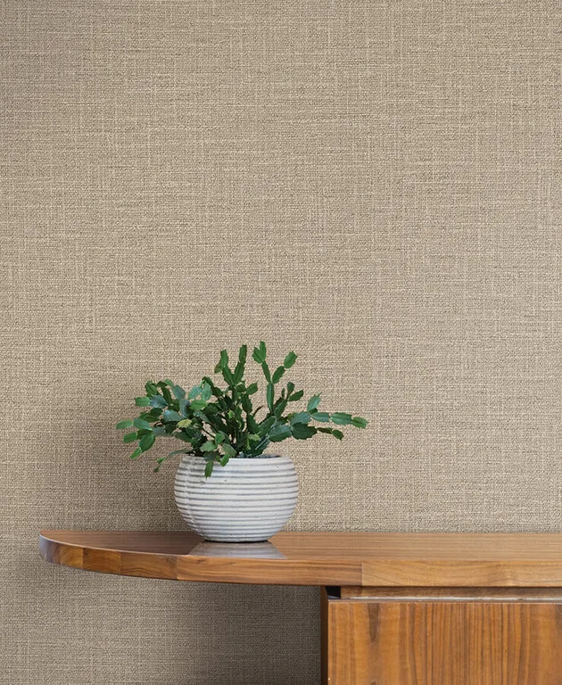 York Wallcoverings Loom wallpaper, color Hazelnut, SKU SI26144