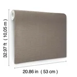 York Wallcoverings Loom wallpaper, color Mushroom, SKU SI26157