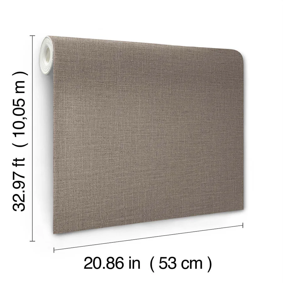 York Wallcoverings Loom wallpaper, color Mushroom, SKU SI26157