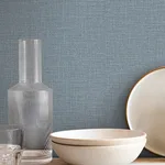 York Wallcoverings Loom - Sky Blue Wallpaper | Buy Online York Wallcoverings Loom wallpaper, color Sky Blue, SKU SI26158