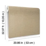 York Wallcoverings Lotus Silk - Hazelnut Wallpaper | Buy Online York Wallcoverings Lotus Silk wallpaper, color Hazelnut, SKU SI25876