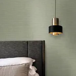 York Wallcoverings Lotus Silk wallpaper, color Sea Foam, SKU SI25874