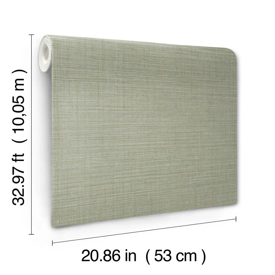 York Wallcoverings Lotus Silk wallpaper, color Sea Foam, SKU SI25874
