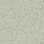 York Wallcoverings Luminous Branches - Grey & Silver Wallpaper | Buy Online York Wallcoverings Luminous Branches wallpaper, color Grey & Silver, SKU DD3814