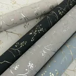 York Wallcoverings Luminous Branches - Grey & Silver Wallpaper | Buy Online York Wallcoverings Luminous Branches wallpaper, color Grey & Silver, SKU DD3814