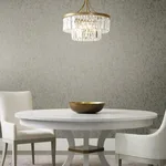 York Wallcoverings Luminous Branches - Grey & Silver Wallpaper | Buy Online York Wallcoverings Luminous Branches wallpaper, color Grey & Silver, SKU DD3814