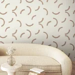 York Wallcoverings Lunula - Clay Wallpaper | Buy Online York Wallcoverings Lunula wallpaper, color Clay, SKU FM1024