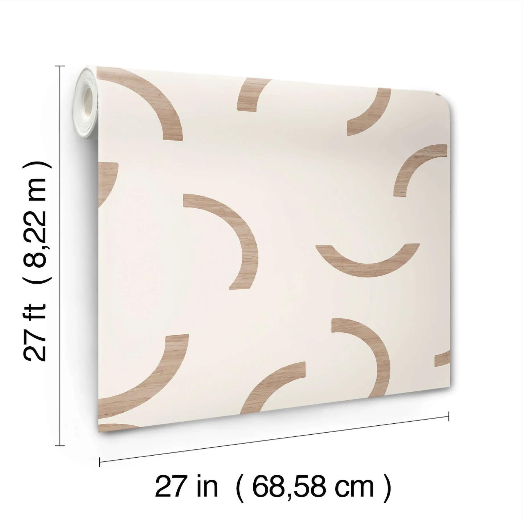 York Wallcoverings Lunula - Clay Wallpaper | Buy Online York Wallcoverings Lunula wallpaper, color Clay, SKU FM1024