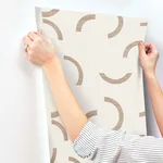 York Wallcoverings Lunula - Clay Wallpaper | Buy Online York Wallcoverings Lunula wallpaper, color Clay, SKU FM1024