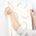 York Wallcoverings Lunula - Ivory Wallpaper | Buy Online York Wallcoverings Lunula wallpaper, color Ivory, SKU FM1025