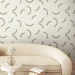 York Wallcoverings Lunula - Taupe Wallpaper | Buy Online York Wallcoverings Lunula wallpaper, color Taupe, SKU FM1026
