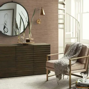 York Wallcoverings Grasscloth Texture wallpaper, color Brown, SKU RN1057LW