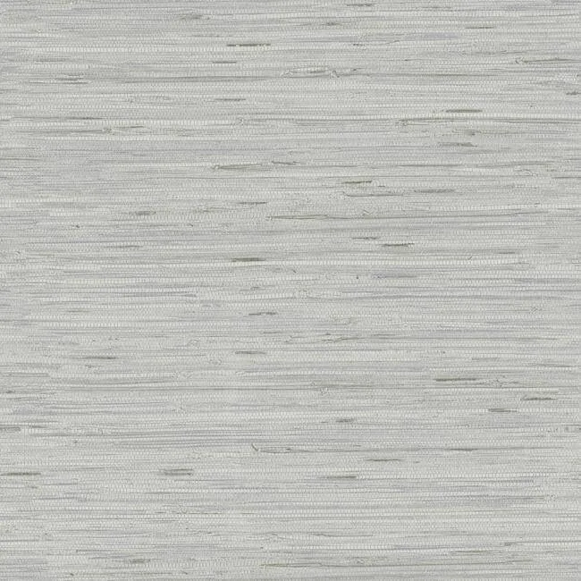 York Wallcoverings Lustrous Grasscloth wallpaper, color Silver, SKU Y6201602