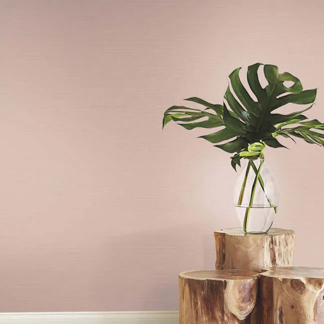 York Wallcoverings Makasa Sisal - Blush Wallpaper | Buy Online York Wallcoverings Makasa Sisal wallpaper, color Blush, SKU BL1823