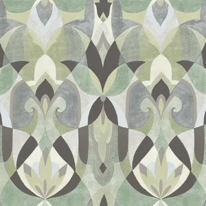 York Wallcoverings Malta wallpaper, color Green, SKU MN1922