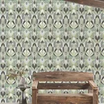 York Wallcoverings Malta - Green Wallpaper | Buy Online York Wallcoverings Malta wallpaper, color Green, SKU MN1922