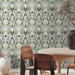 York Wallcoverings Malta - Green Wallpaper | Buy Online York Wallcoverings Malta wallpaper, color Green, SKU MN1922