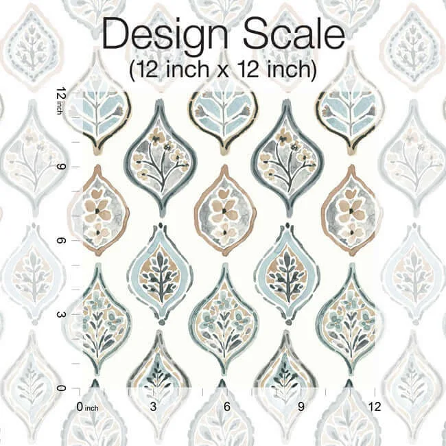 York Wallcoverings Marketplace Motif wallpaper, color White & Neutral, SKU MN1854