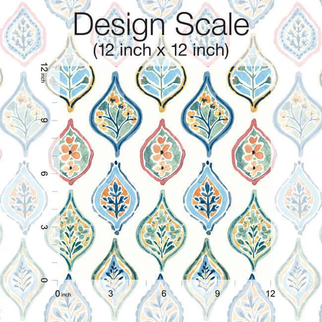 York Wallcoverings Marketplace Motif - White & Multi Wallpaper | Buy Online York Wallcoverings Marketplace Motif wallpaper, color White & Multi, SKU MN1852