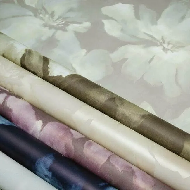 York Wallcoverings Midnight Blooms - Grey Wallpaper | Buy Online York Wallcoverings Midnight Blooms wallpaper, color Grey, SKU SO2472