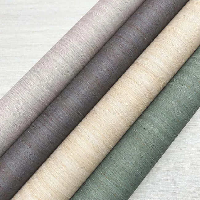 York Wallcoverings Milano Silk - Fog Wallpaper | Buy Online York Wallcoverings Milano Silk wallpaper, color Fog, SKU SI6848