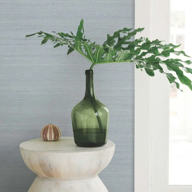 York Wallcoverings Milano Silk - Ocean Wallpaper | Buy Online York Wallcoverings Milano Silk wallpaper, color Ocean, SKU SI6850