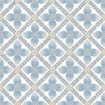 York Wallcoverings Mimi - Blue Wallpaper | Buy Online York Wallcoverings Mimi wallpaper, color Blue, SKU PSW1583RL